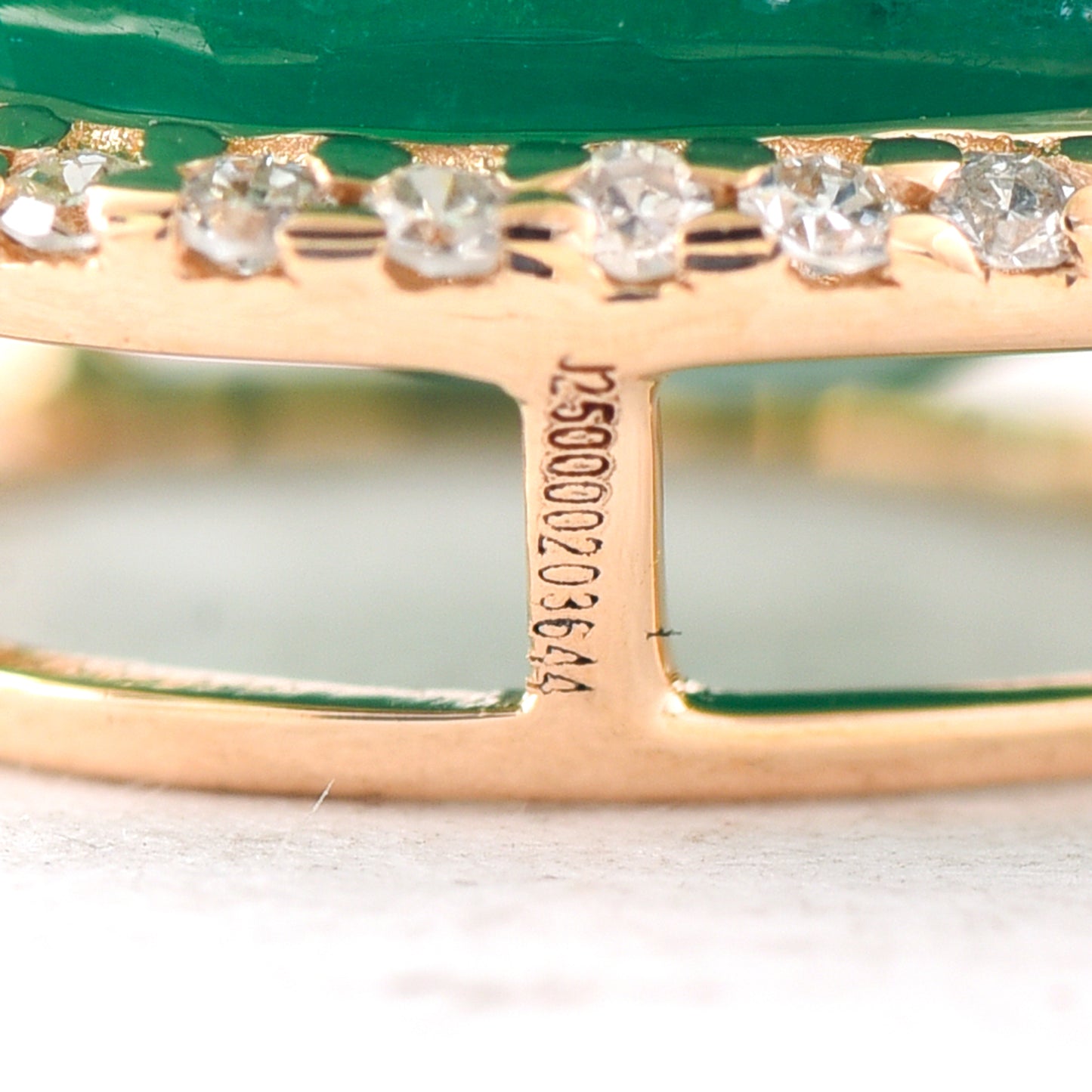 5.42 Ct Pear Mixed Cut Natural Emerald 14K Gold Pendant
