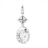 2.64 Carats Lab Grown Diamond 14K Gold Pendant