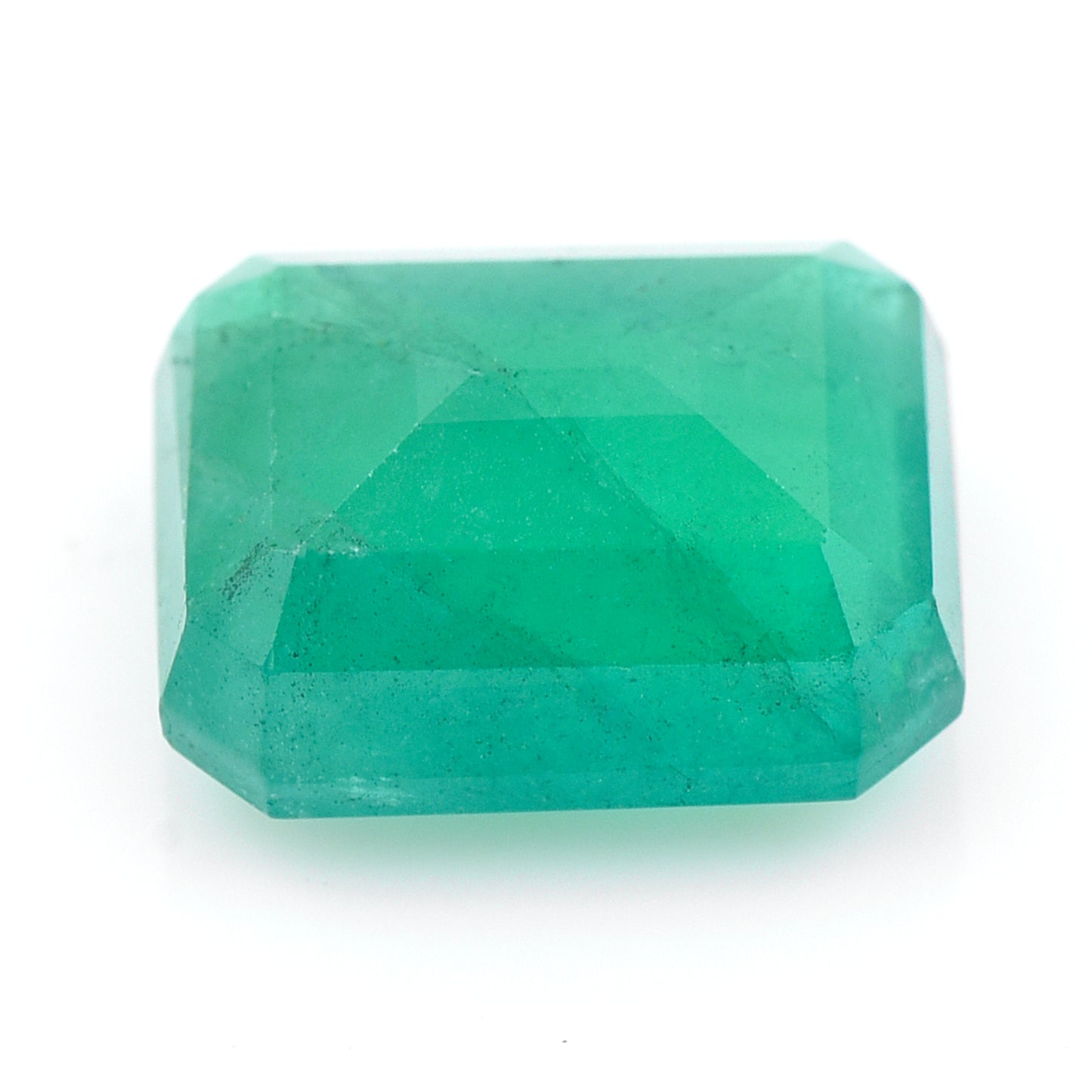 3.47 Natural Beryl Emerald Emerald Cut Gemstone