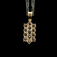 1.93 Ct Round Tanzanite 14K Gold Pendant