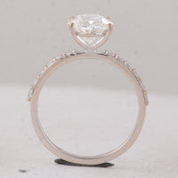 2.84 Carats Lab Grown Diamond 14K Gold Ring