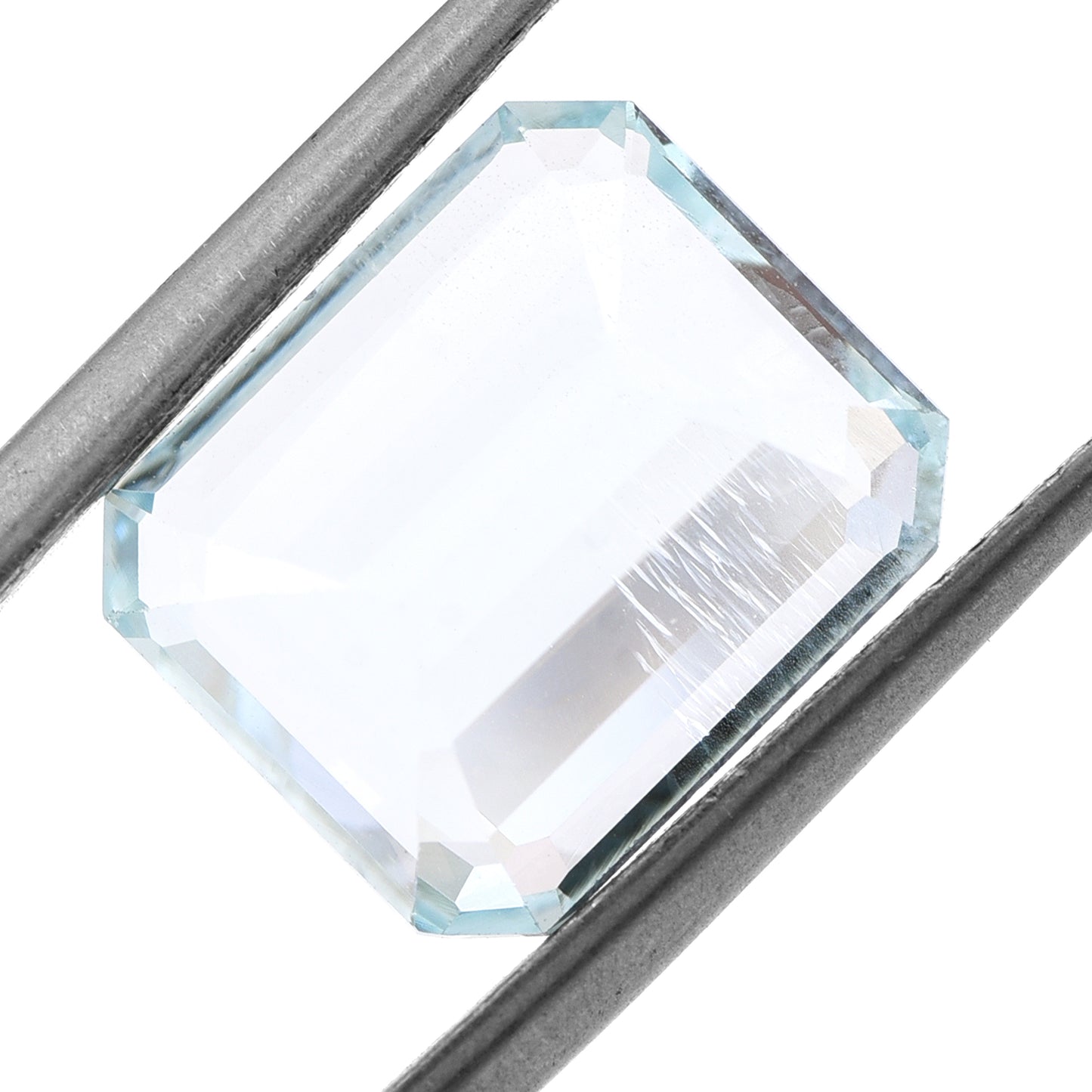 5.04 Natural Beryl Aquamarine Emerald Cut Gemstone
