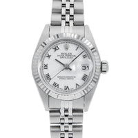 Rolex Datejust 79174 White Roman P Series Pre-owned Women's