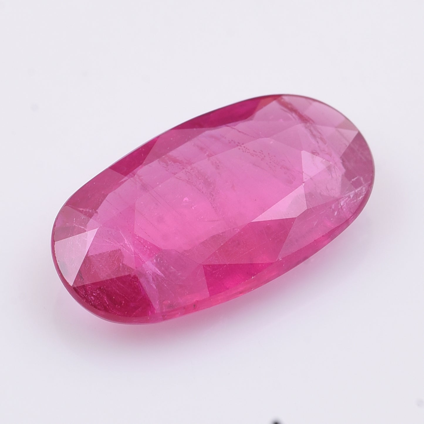 2.4 Natural Corundum Ruby Oval Mixed Cut Gemstone