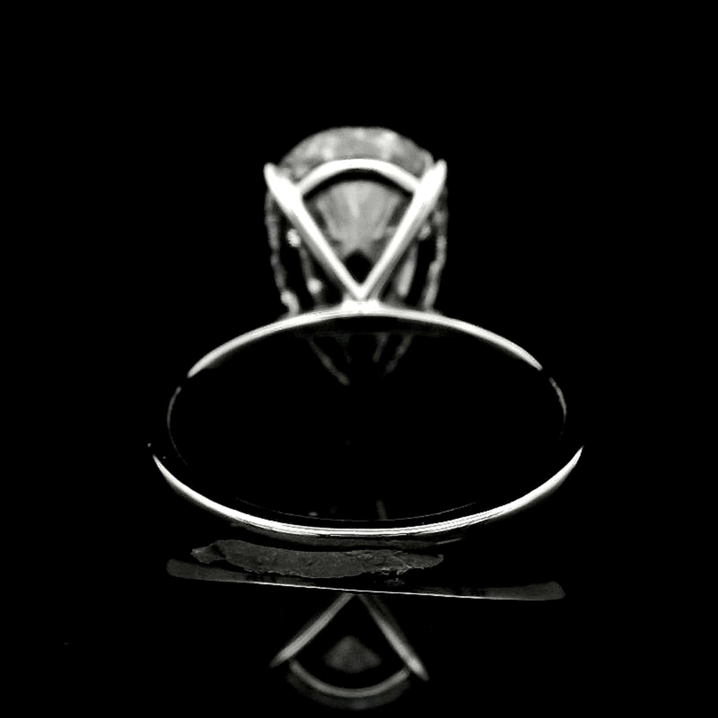 4.75 Carats Lab Grown Diamond 14K Gold Ring