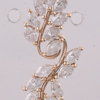 1.07 Ct Marquise Natural Diamond 14K Gold Pendant