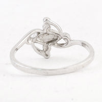 0.00 Ct Plain 925 Sterling Silver Ring