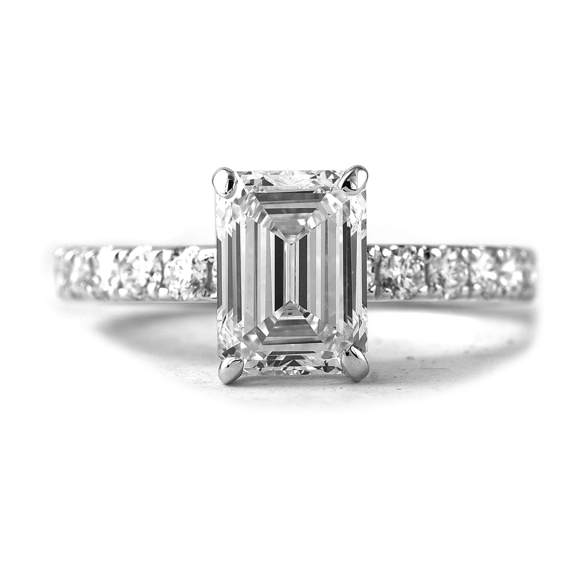 2.48 Carats Lab Grown Diamond 14K Gold Ring