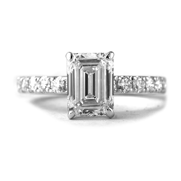 2.48 Carats Lab Grown Diamond 14K Gold Ring