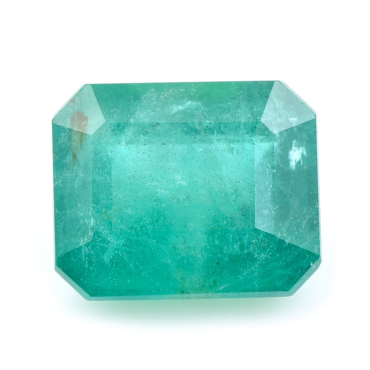 3.13 Natural Beryl Emerald Emerald Cut Gemstone
