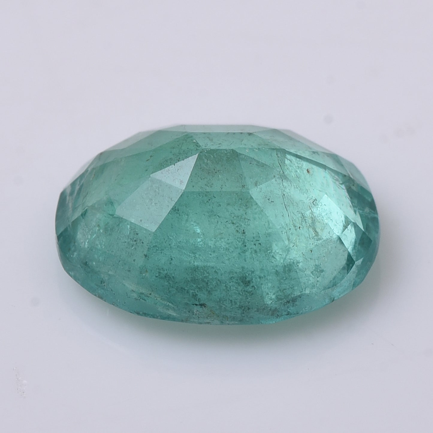 2.99 Natural Beryl Emerald Oval Mixed Cut Gemstone
