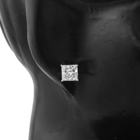 2.90 Carats Lab Grown Diamond 14K Gold Earrings