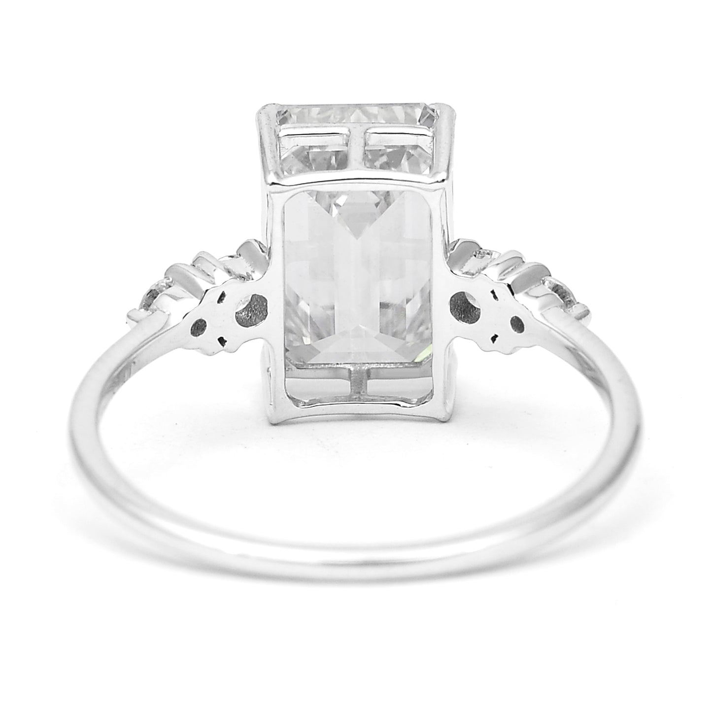 3.20 Carats Lab Grown Diamond 14K Gold Ring
