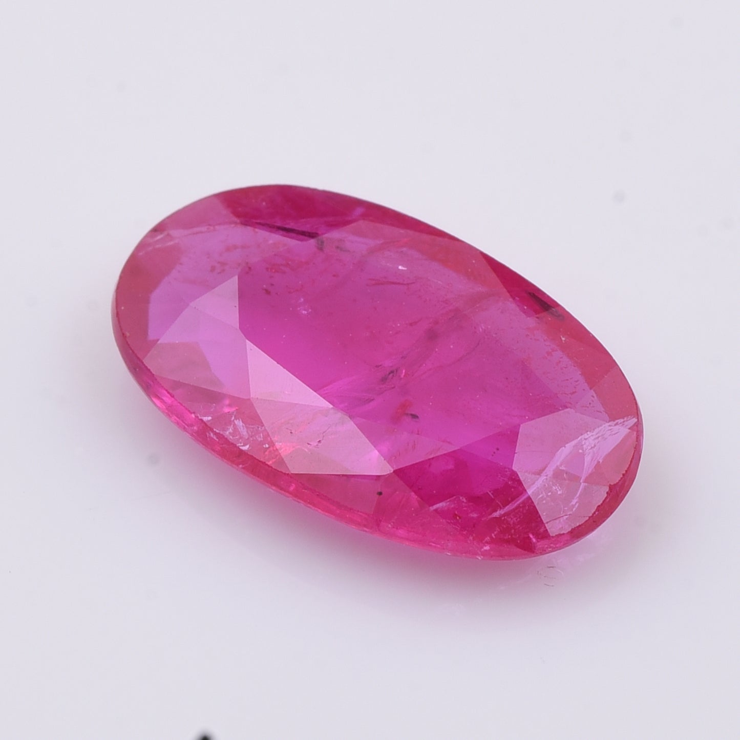 2.4 Natural Corundum Ruby Oval Mixed Cut Gemstone