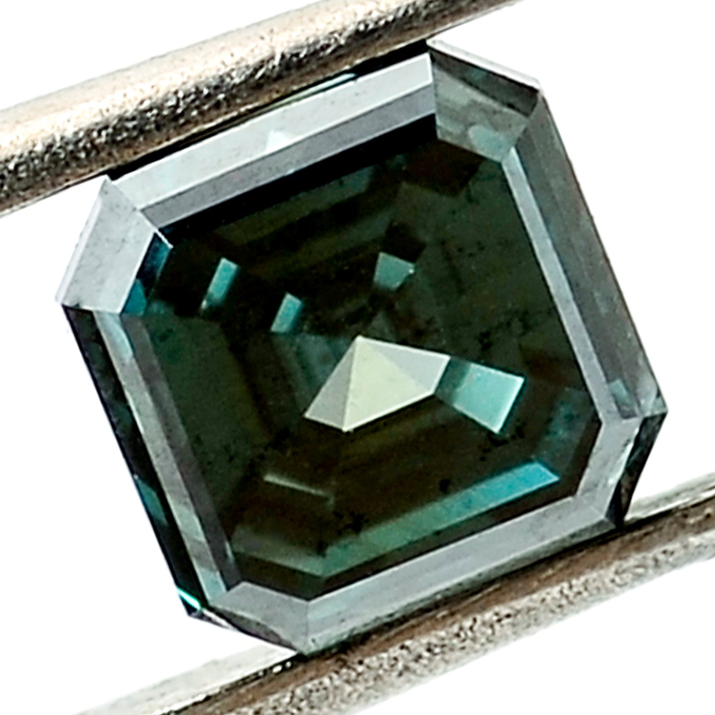 0.4 Green Diamond Cushion Loose Diamond