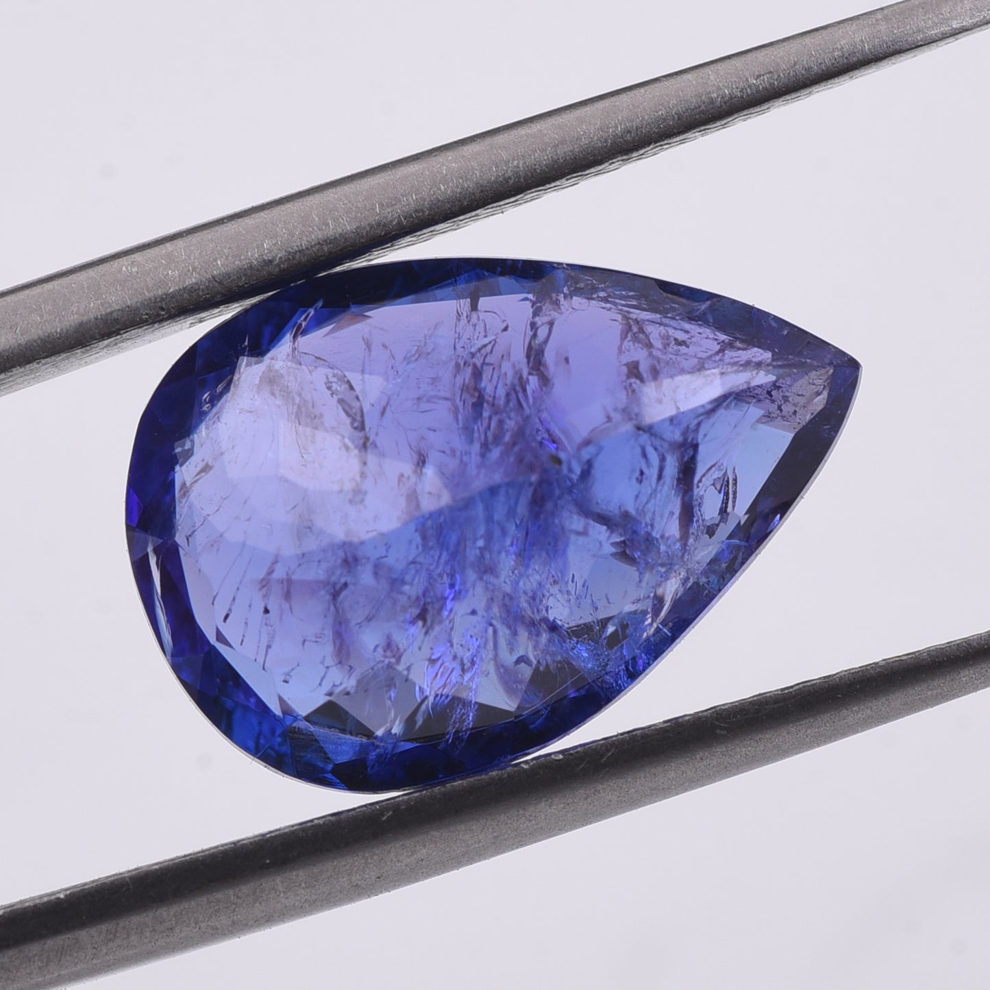 5.22 Natural Zoisite Tanzanite Pear Mixed Cut Gemstone