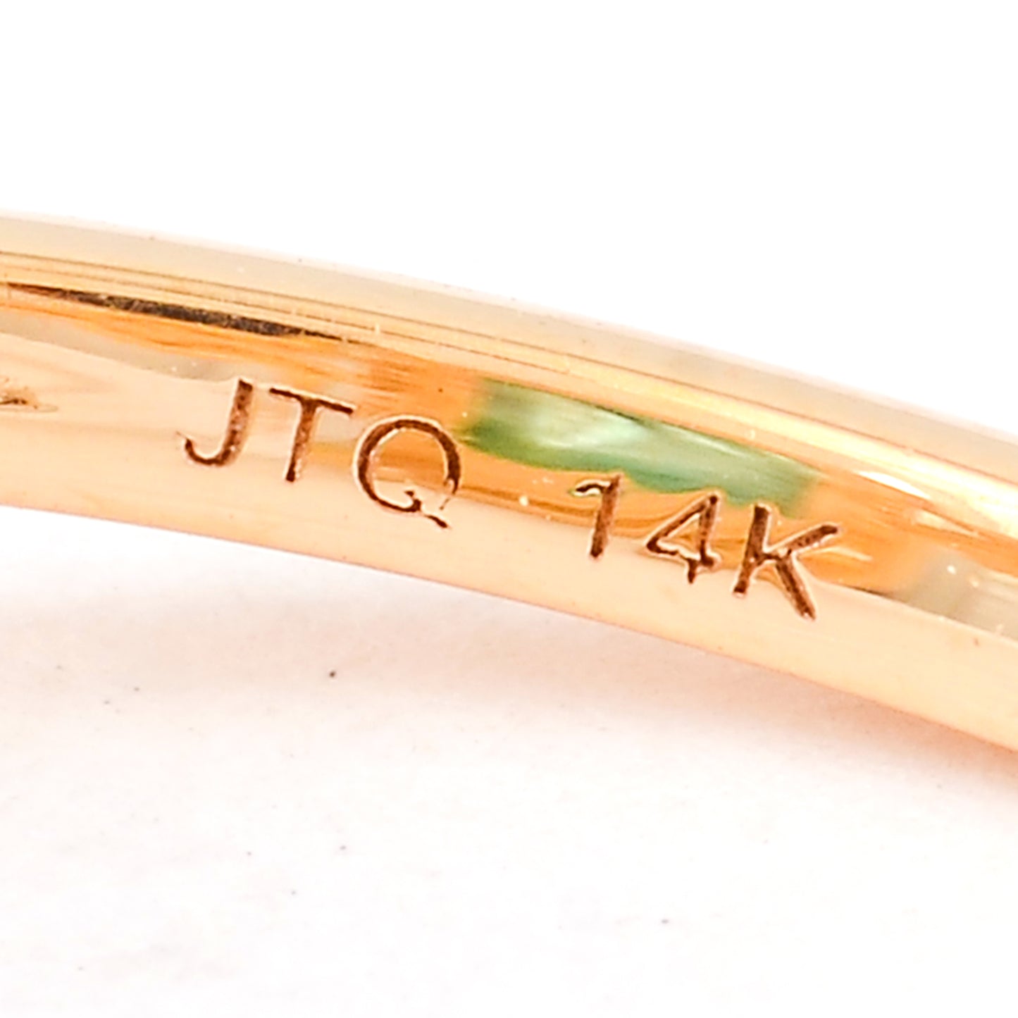 4.58 Ct Cushion Cabochon Cut Natural Tourmaline 14K Gold Ring