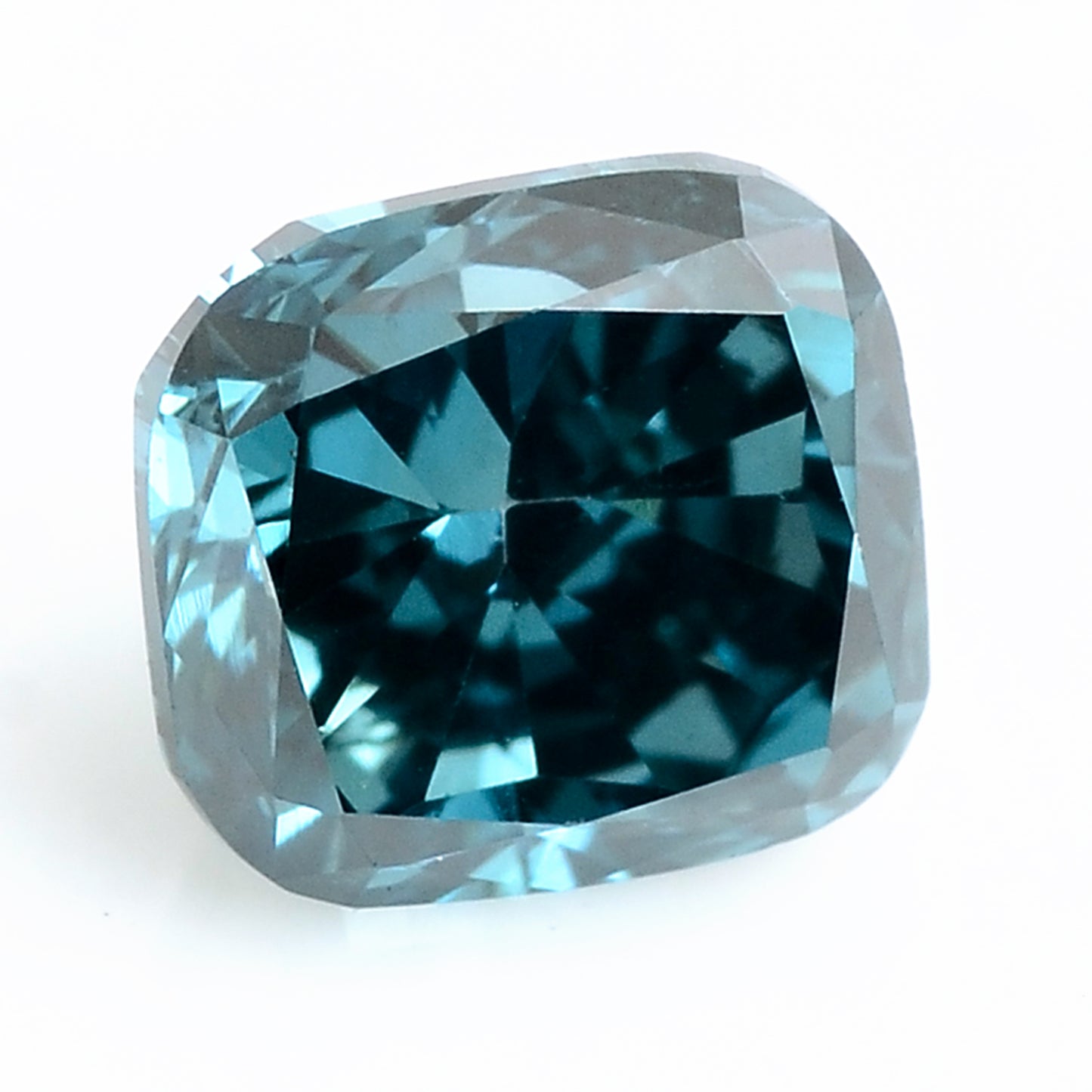 0.33 Carat Blue Diamond Cushion Loose Gemstone