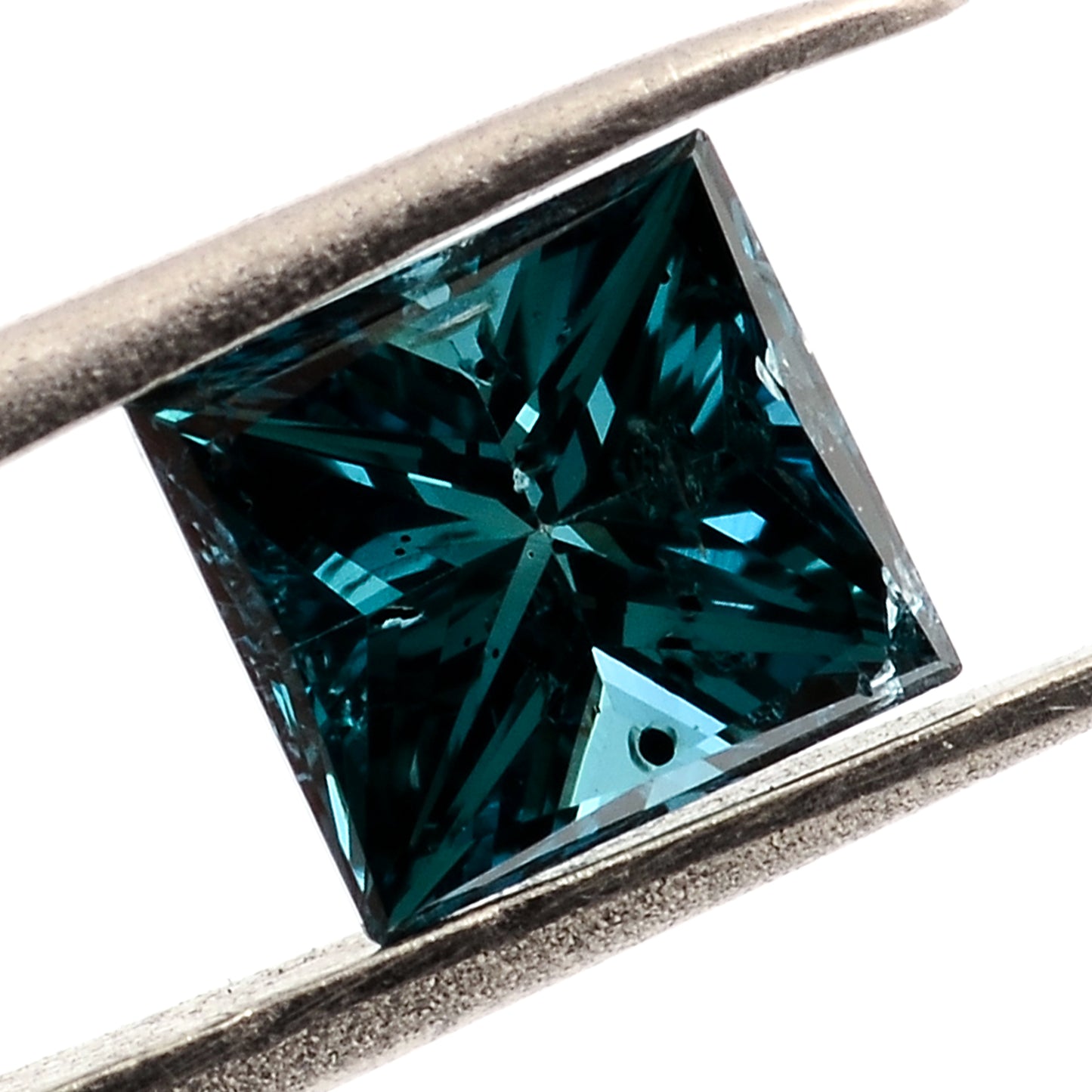0.31 Blue Diamond Sqaure Loose Gemstone