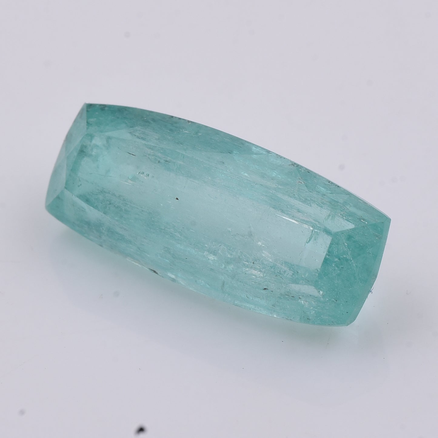 6.01 Natural Beryl Emerald Rectangular Cushion Mixed Cut Gemstone