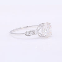 2.31 Carats Lab Grown Diamond 14K Gold Ring