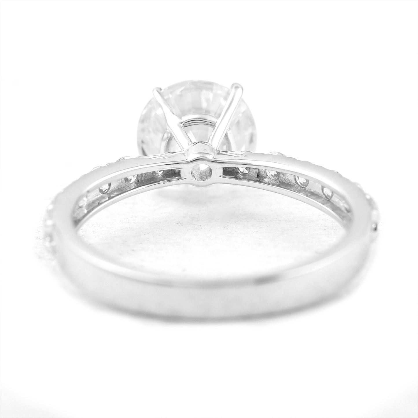 2.44 Carats Lab Grown Diamond 14K Gold Ring