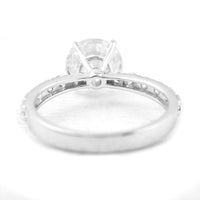2.44 Carats Lab Grown Diamond 14K Gold Ring