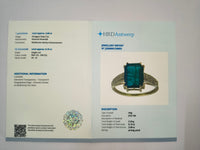 2.75 Ct Octagon Natural Emerald 14K Gold Ring