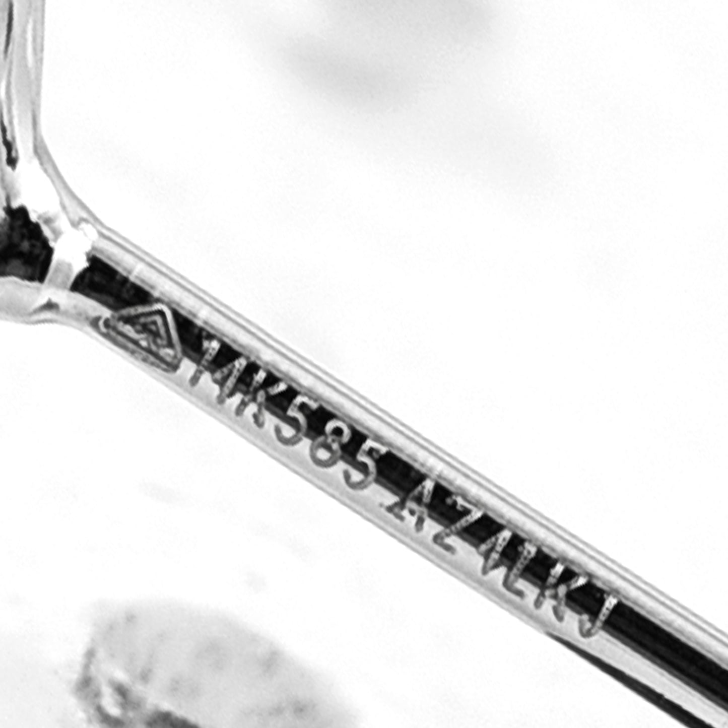 3.74 Carats Lab Grown Diamond 14K Gold Earrings