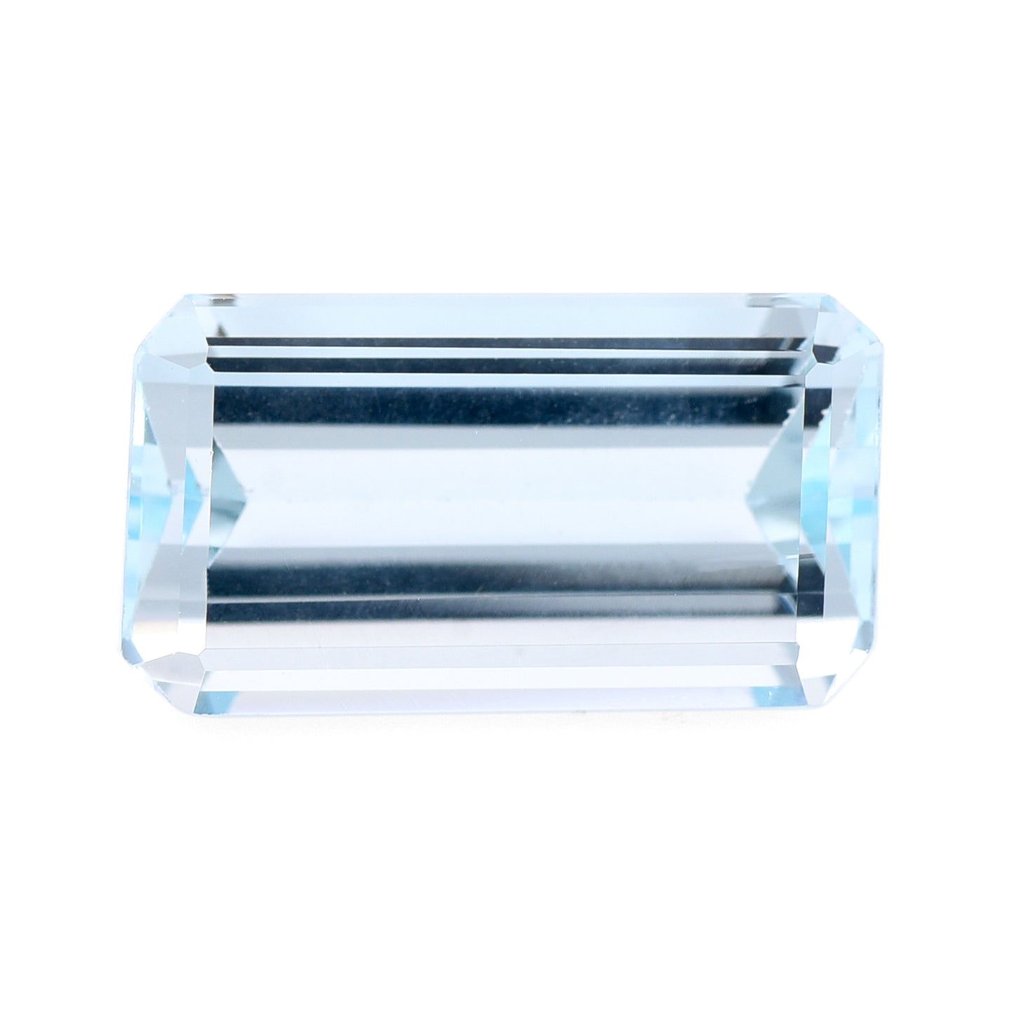 4.39 Natural Beryl Aquamarine Emerald Cut Gemstone