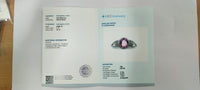 1.42 Ct Oval Mixed Cut Natural Spinel 14K Gold Ring