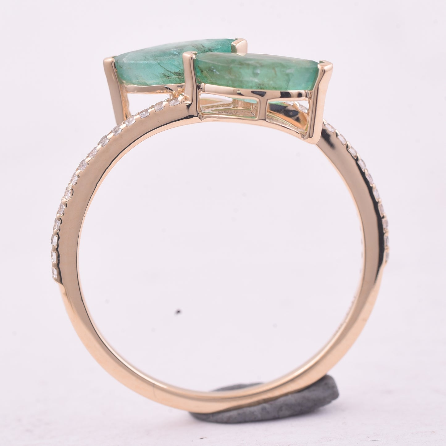 1.20 Ct Marquise Emerald 9K Gold Ring