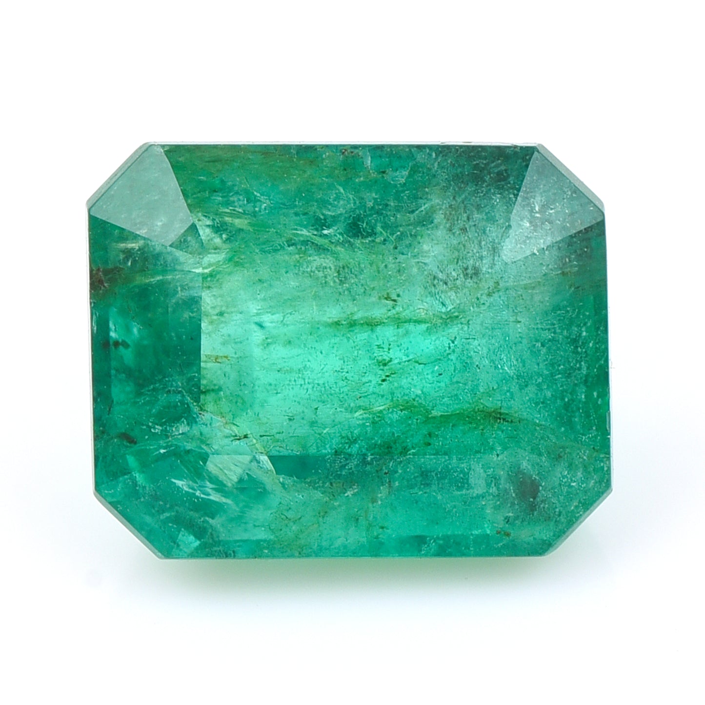 3.54 Natural Beryl Emerald Emerald Cut Gemstone