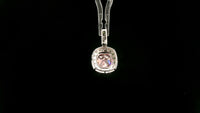2.56 Carats Pink Lab Grown Diamond 14K Gold Pendant