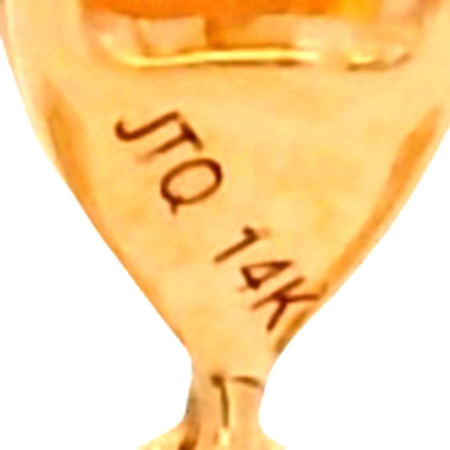 18.10 Ct Pear Cabochon Natural Opal 14K Gold Pendant
