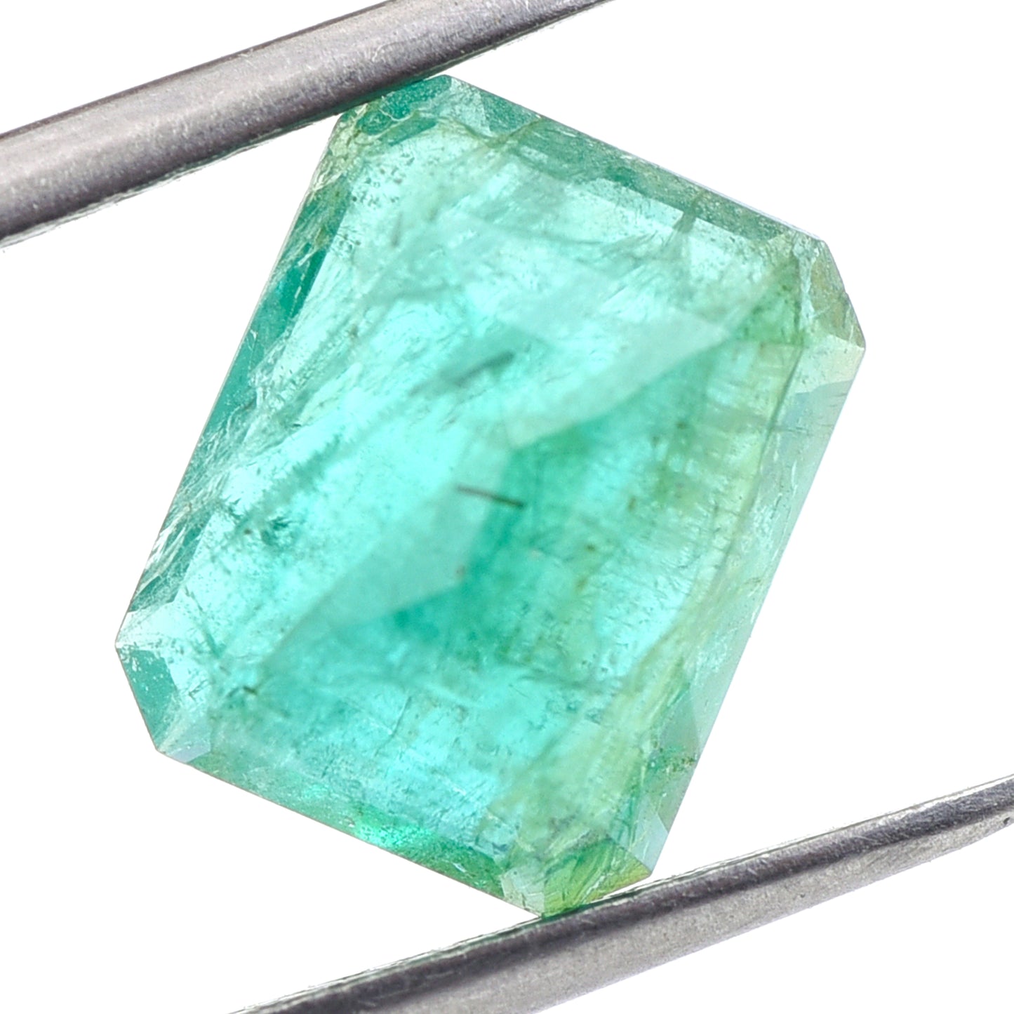 3.04 Natural Beryl Emerald Emerald Cut Gemstone