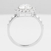 2.24 Carats Lab Grown Diamond 14K Gold Ring