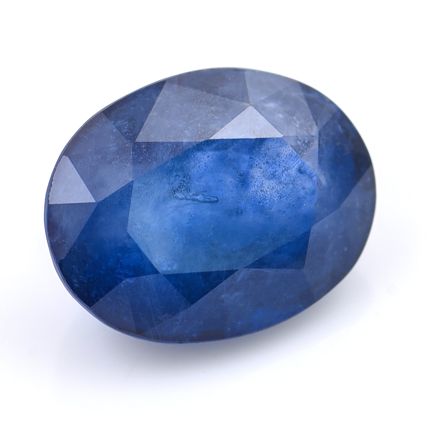 6.29 Natural Corundum Sapphire Oval Mixed Cut Gemstone