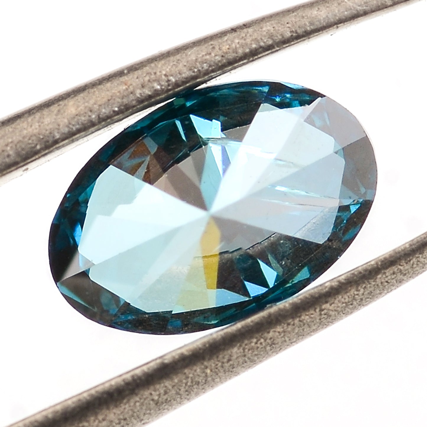 0.28 Blue Diamond Oval Loose Diamond