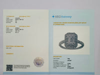 2.98 Carats Lab Grown Diamond 14K Gold Ring