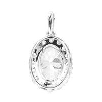 2.59 Carats Lab Grown Diamond 14K Gold Pendant