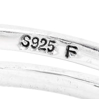 6.51 Ct Created Citrine 925 Sterling Silver Ring