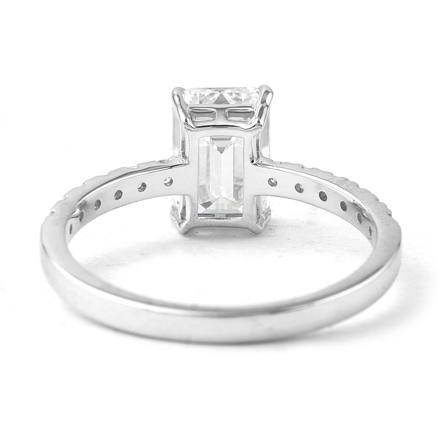 2.19 Carats Lab Grown Diamond 14K Gold Ring