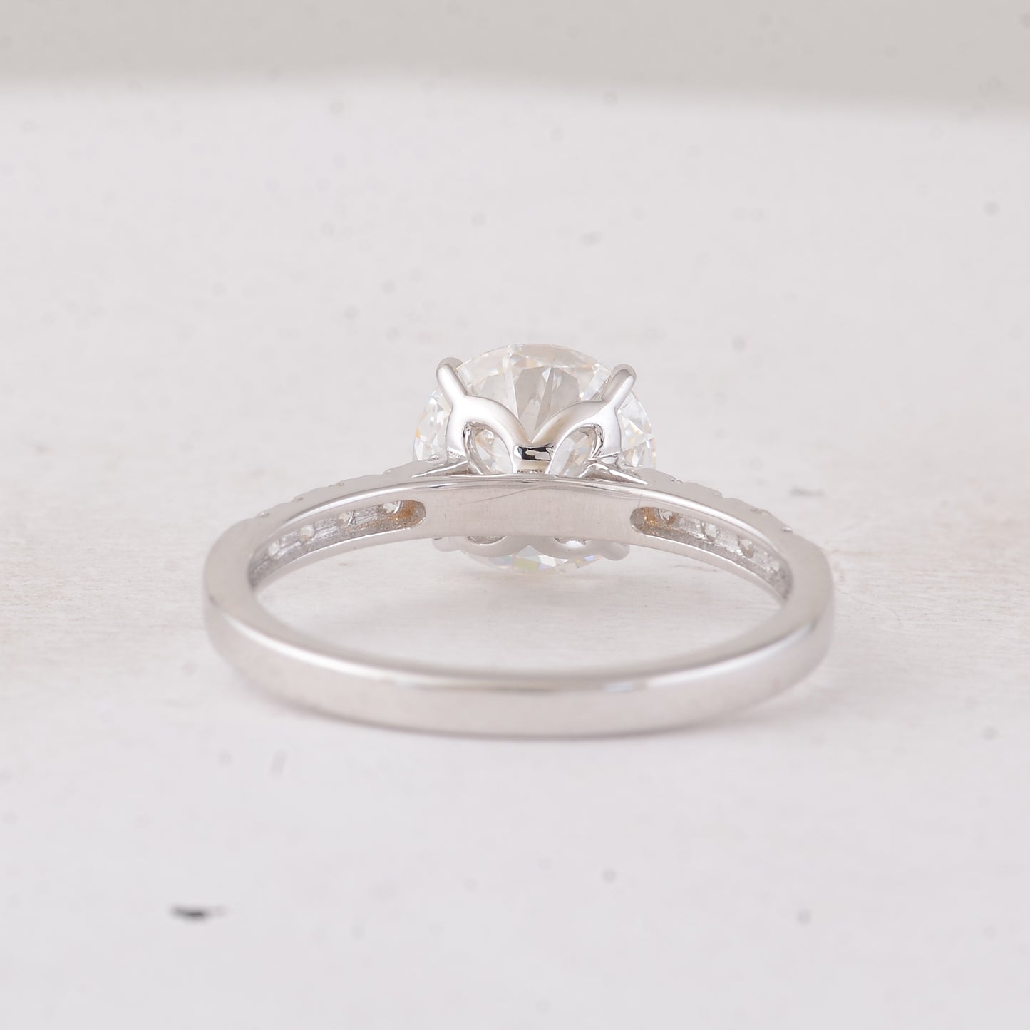 2.31 Carats Lab Grown Diamond 14K Gold Ring