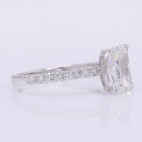 2.29 Carats Lab Grown Diamond 14K Gold Ring