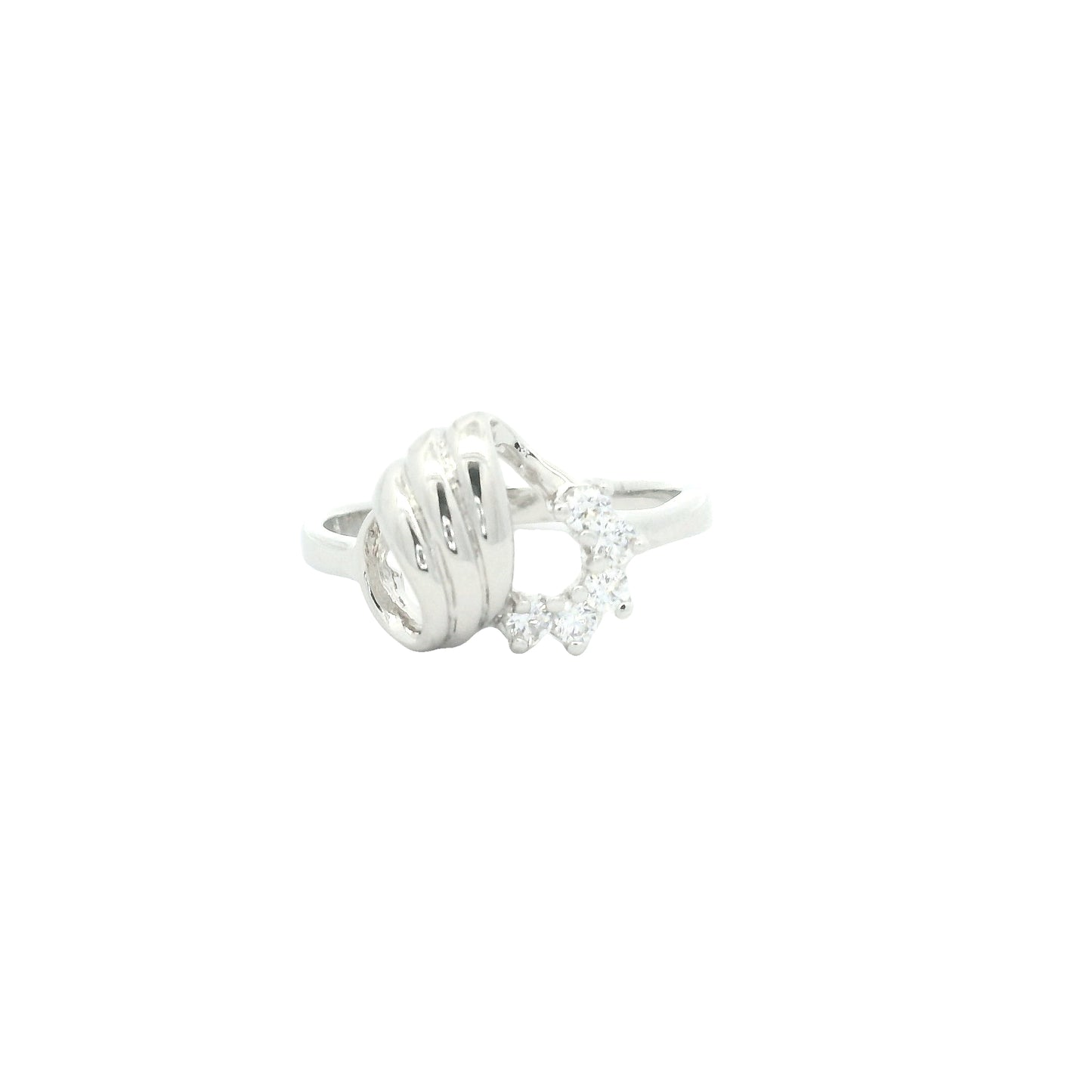 0.95 Ct Cubic Zirconia 925 Sterling Silver Ring