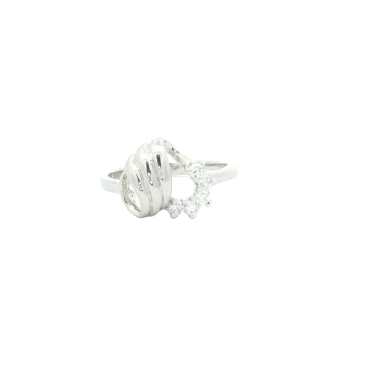0.95 Ct Cubic Zirconia 925 Sterling Silver Ring