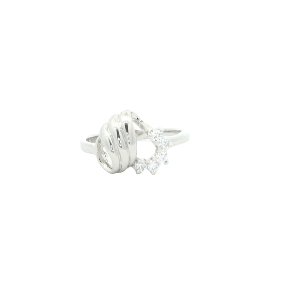 0.95 Ct Cubic Zirconia 925 Sterling Silver Ring