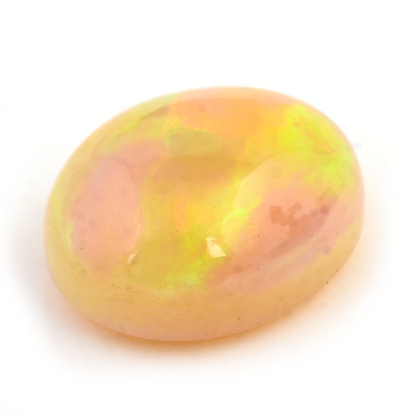 7.05 Carats Natural Opal Oval Cabochon Gemstone