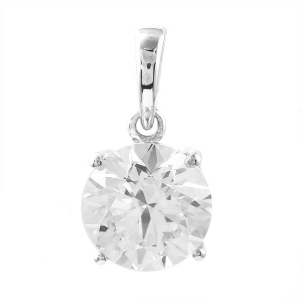 2.04 Carats Lab Grown Diamond 950 Platinum Pendant